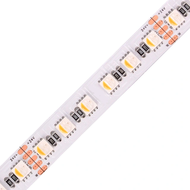 SMD-RGBW-DC24V-25W/m-5050-12mm-96L-Ra>80