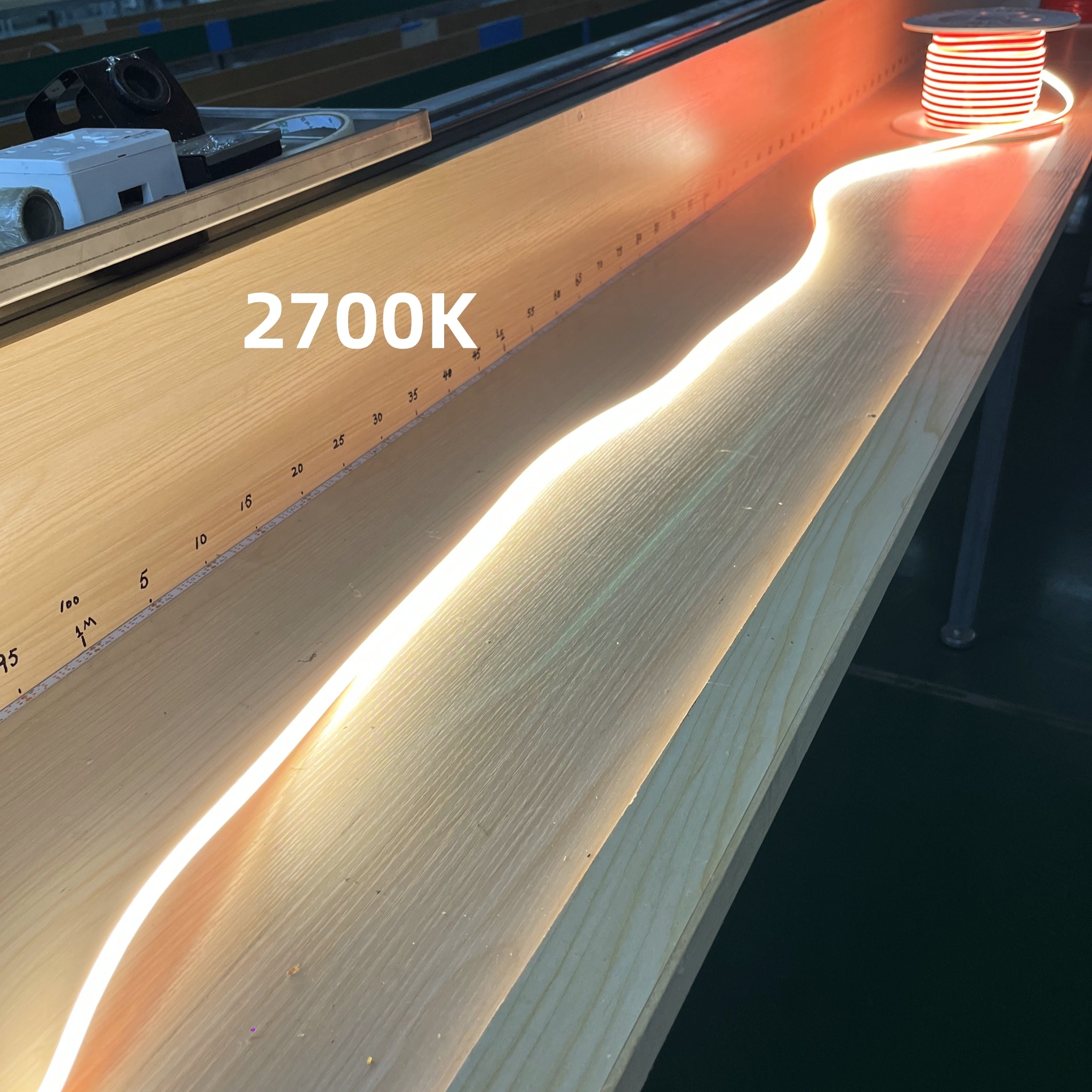 8mm 4000K-COB LED Strip 14.4W/m IP68