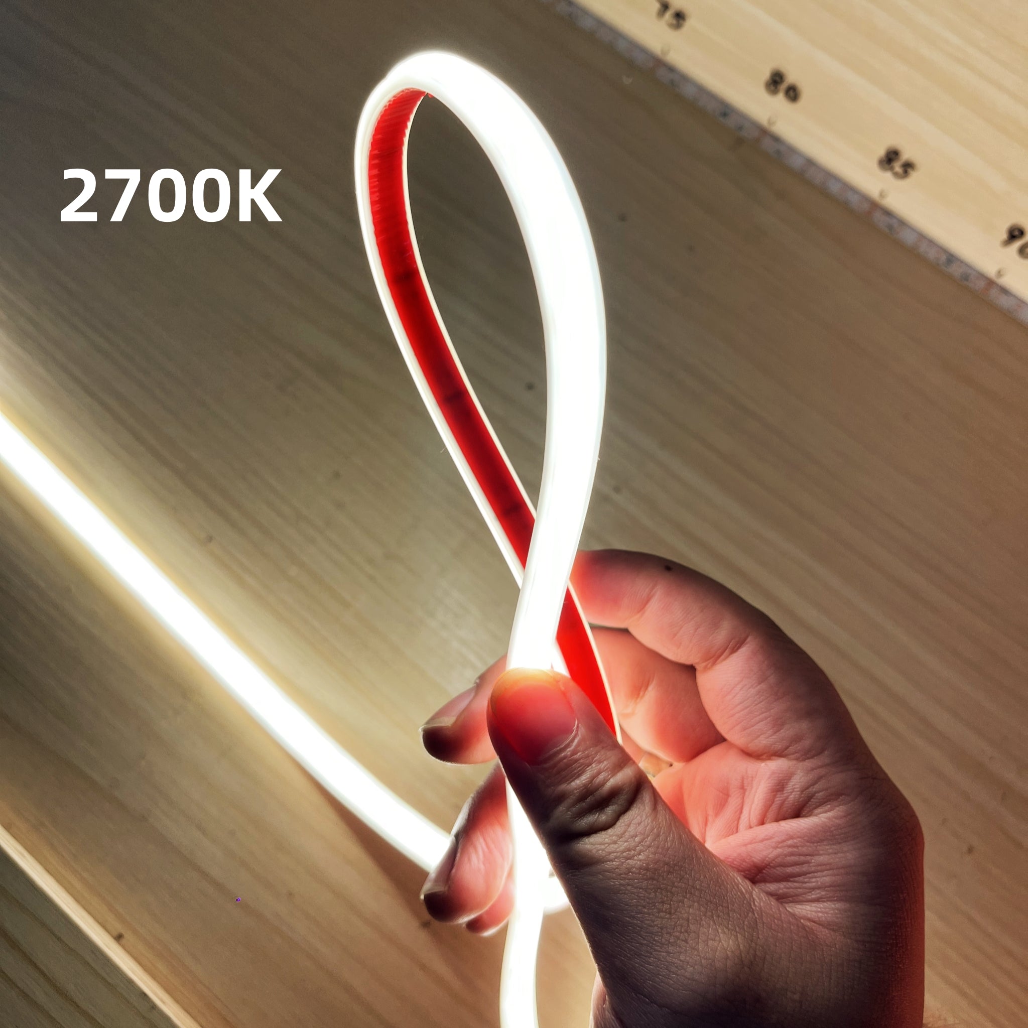 8mm 4000K-COB LED Strip 14.4W/m IP68