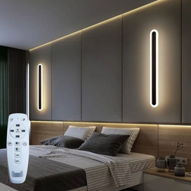 GLOW Round Wall-Light 4ft CCT