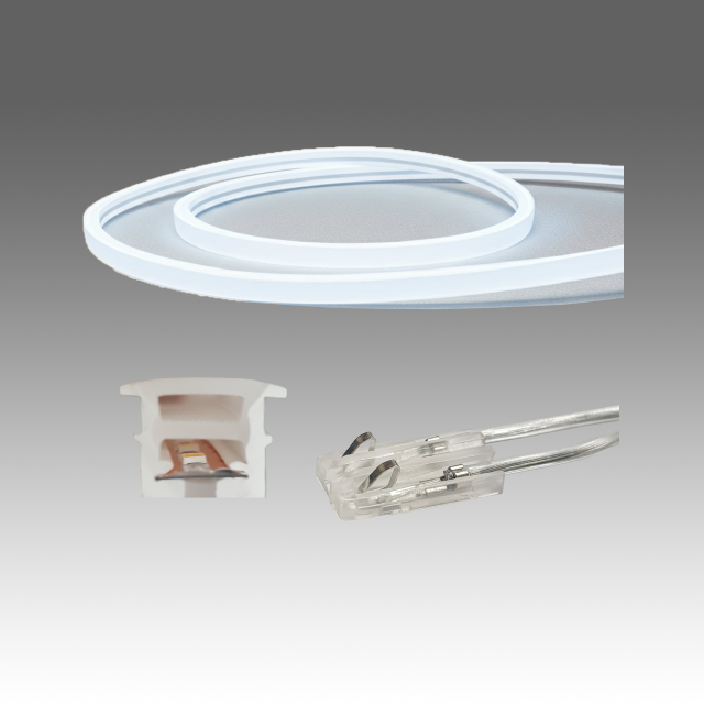 10mm 6500K-NEON LED Strip 12W/m IP44