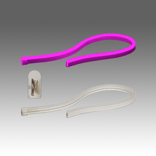 6mm PINK-NEON-FLEX LED Strip 10W/m IP67