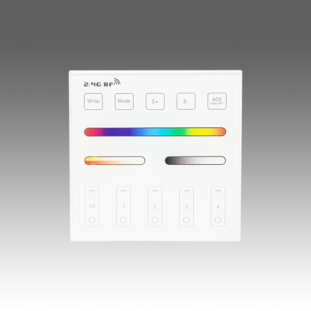 4-Zone RGB-CCT Panel Remote Controller