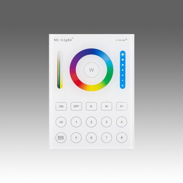 8-Zone RGB-CCT Panel Remote Controller