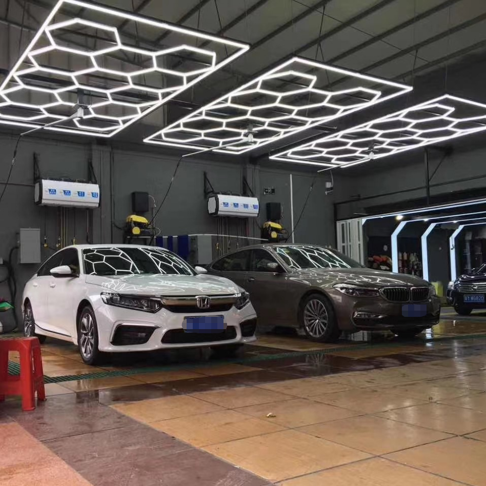 LED Hexagon Ultrabright 6500k LED Hex Lights - 15 Hex Grid System