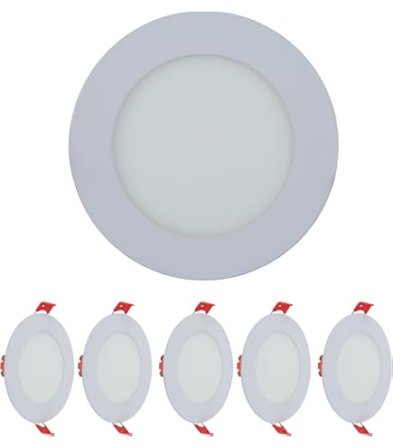 LED RECESSED PANEL LIGHT ROUND 9W ROTHER