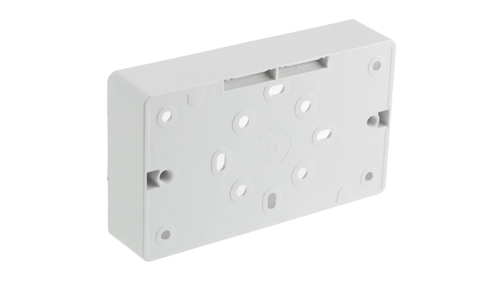 Q814  20MM 2 GANG BACK BOX