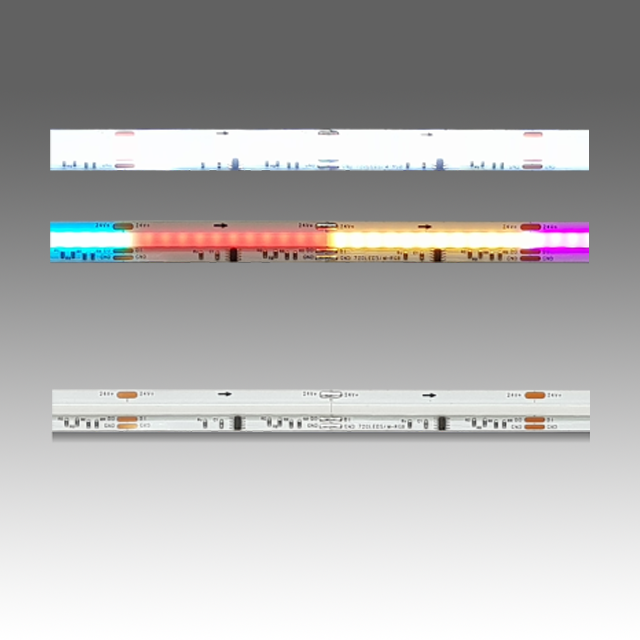 10mm RGB-COB Digital LED Strip 19W/m