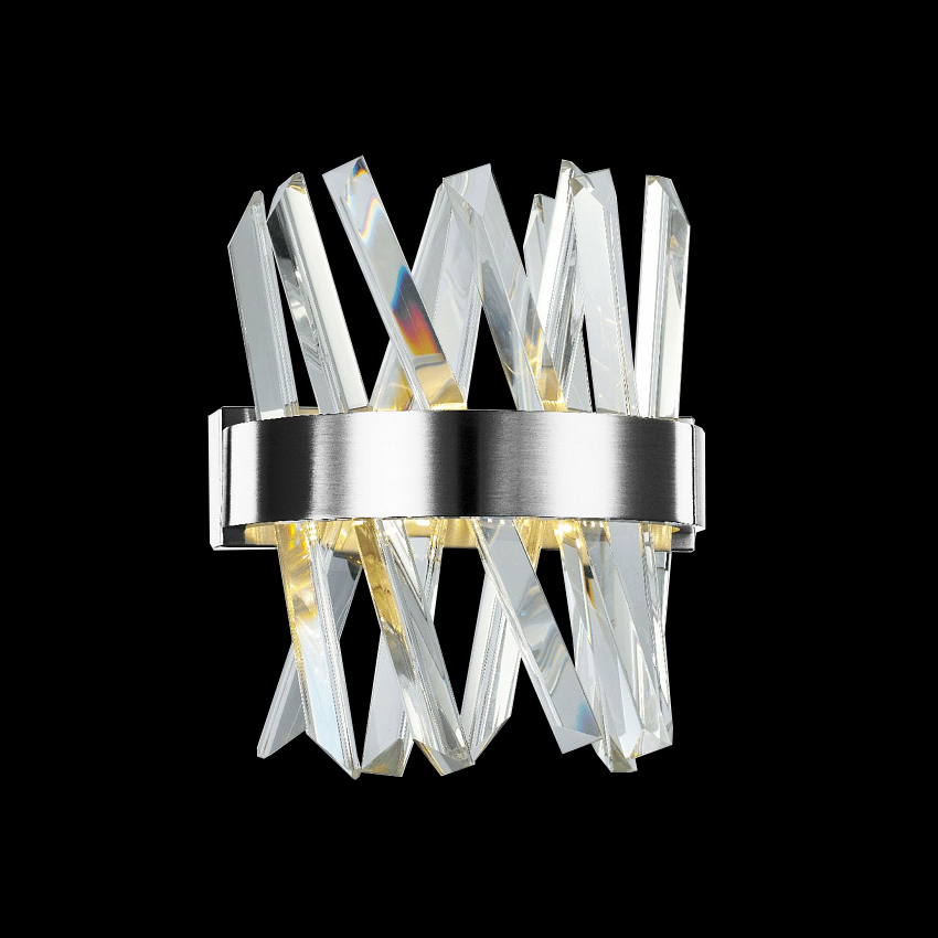 Akasha Wall Light Satin Nickel