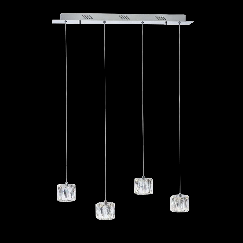 Glacier 4Lt Bar Pendant Dimmable