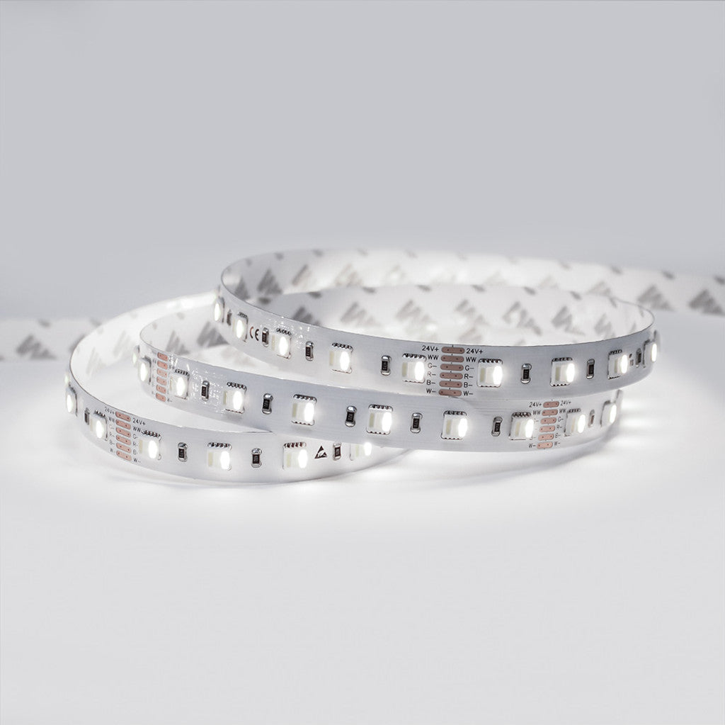SMD-RGBCCT-DC24V-18Wm-5050-12mm-60L-Ra>80
