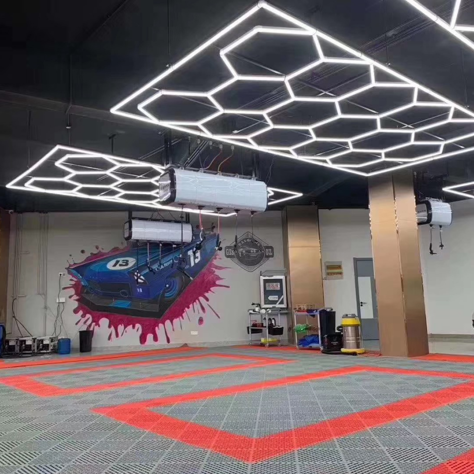 LED Hexagon Ultrabright 6500k LED Hex Lights - 15 Hex Grid System