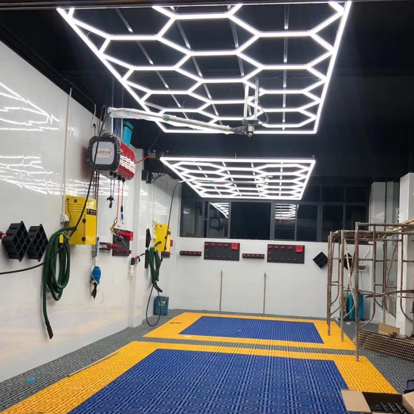 LED Hexagon Ultrabright 6500k LED Hex Lights - 14 Hex Grid System